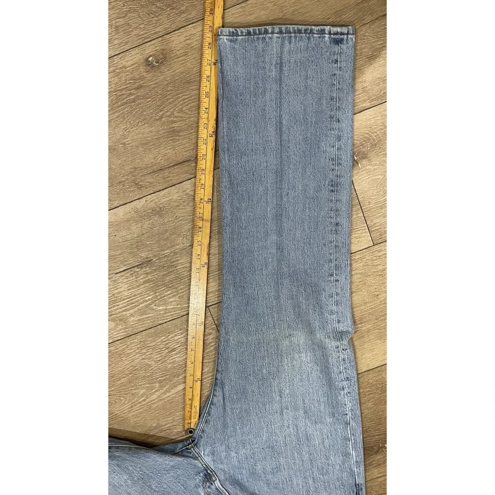Vintage 80s Levi’s 501xx Button Fly Jeans Straight Leg 38x30 Light Wash Denim